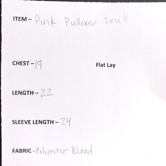 Pink Half Zip Athletic Pullover Women's Sz Small - Picture 6 of 7